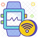 Tragbarer Tracker Smartwatch Smartarmband Symbol