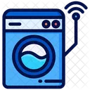 Smart Washing Machine Wireless Loundry Icon