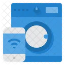Smart Washing Machine Internet Of Things App Icon