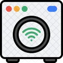 Washing Machine Wifi Smart Home Icon