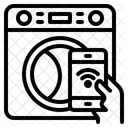 Smart Washing Machine Wash Machine Cloth Icon