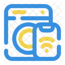 Smart Washing Machine Icon