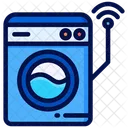 Smart Washing Machine Wireless Loundry Icon