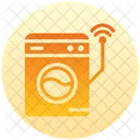 Smart Washing Machine Wireless Loundry Icon