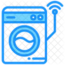 Smart Washing Machine Wireless Loundry Icon
