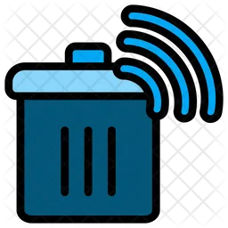 Smart waste management  Icon