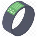 Wearable Tech Fitness Tracker Smart Watch Icon