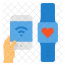 Smart Watch Internet Of Things Wristwatch Icon