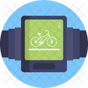 Bike And Bicycle Smart Watch Cycle Icon