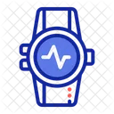 Smart Watch Heart Rate Internet Of Things Icon