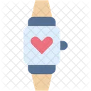Smart Watch Time And Dating Smart Icon