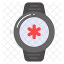 Smart Watch Time Medical Icon