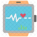 Smart Watch Bpm Heart Rate Symbol