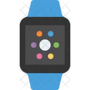Smart watch blue sport band  Icon
