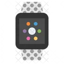 Smart watch grey classic buckle  Icon