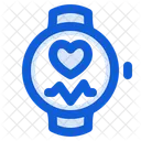 Smart Watch Heart Monitor Gadget Icon