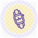 Smart Watch Line Icon Icon