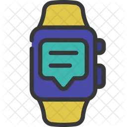 Smart Watch Message Notification  Icon