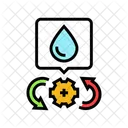 Smart Water Usage Icon
