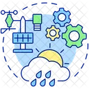 Smart Weather Station Icon