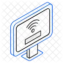 WLAN Internetverbindung Smartgerat Icon