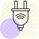 Intelligenter WLAN Stecker Symbol