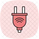 Intelligenter WLAN Stecker Symbol