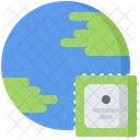 Earth Planet Technology Icon
