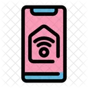 Control Smartphone Smarthome Icon