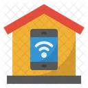 Smarthome Wifi Home Icon