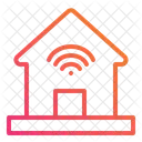 Smarthome House Wireless Icon