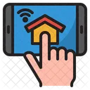 Smarthome Application Home Wifi Icon