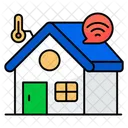 Smarthome Smart House Smart Building Icon