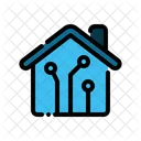 Smarthome-Netzwerk  Symbol