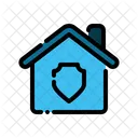 Segurança residencial inteligente  Ícone