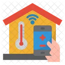 Smarthome Temperature  Icon