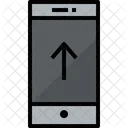 Smartphone Up Communication Icon