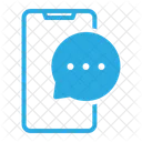 Smartphone Chat Balloon Communications Icon