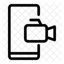 Content Creator Video Smartphone Icon