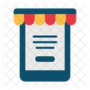 Smartphone Commerce And Shopping Electronic Icon