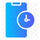Smartphone Hour Time Icon