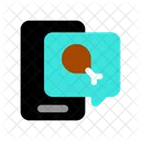 Smartphone Food App Icon