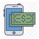 Smartphone Money Dollar Icon