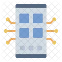 Smartphone Mobilgerat Verbundenes Gerat Icon