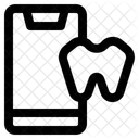 스마트폰 치과 케어 아이콘
