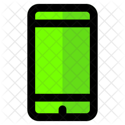 Smartphone Icon Of Colored Outline Style Available In Svg Png Eps Ai Icon Fonts