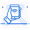 Smartphone Mobile Wifi Internet Connection Icon