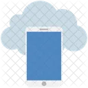 Cloud Computing Smartphone Icon