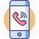 Smartphone Calling Phone Icon