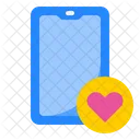 Smartphone Mobilephone Romance Icon